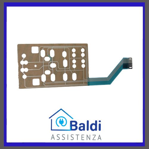 RICAMBIO MEMBRANA PULSANTIERA PER FORNO MICROONDE DE LONGHI MW535 MW605 MW868 ++