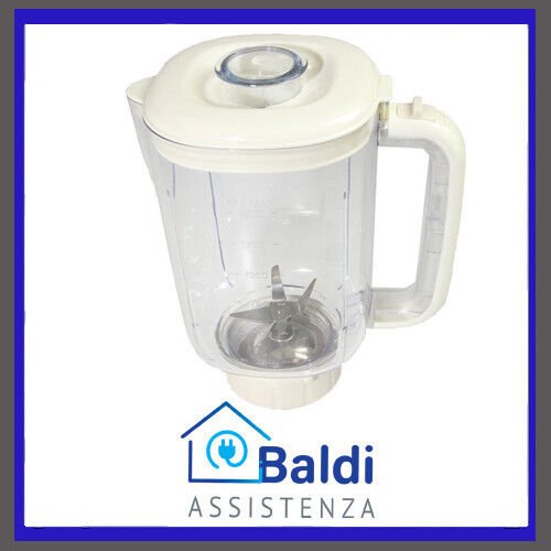 RICAMBIO ORIGINALE BICCHIERE COMPLETO PER FRULLATORE ARIETE BLENDER VINTAGE 568/1