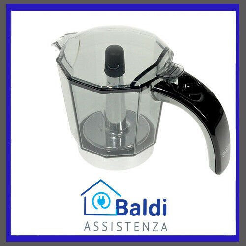 RICAMBIO ORIGINALE CARAFFA PER MACCHINA CAFFE' DE LONGHI ALICIA 6 TAZZE EMKM6.B