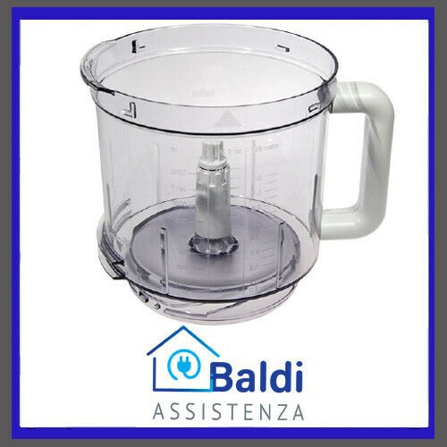 RICAMBIO ORIGINALE CONTENITORE CIOTOLA PER ROBOT BRAUN K650 K650 K700 MULTIQUICK