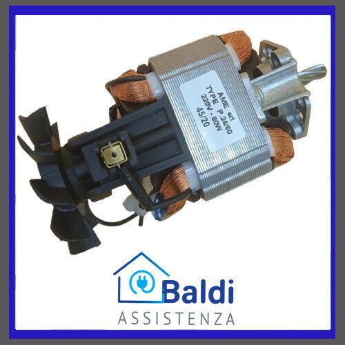 RICAMBIO ORIGINALE MOTORE 230V PER SFOGLIATRICE IMPERIA PASTA FACILE 600 610