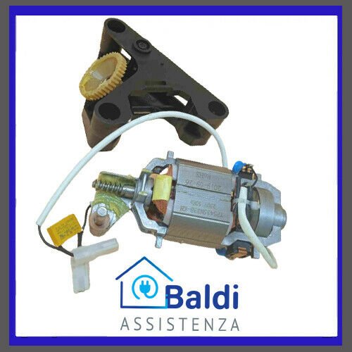 RICAMBIO ORIGINALE MOTORE + SUPPORTO + INGRANAGGIO PER AFFETTATRICE RGV MARY 220