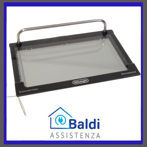 RICAMBIO ORIGINALE PORTA COMPLETA PER FORNO FORNETTO ELETTRICO DE LONGHI EO20792
