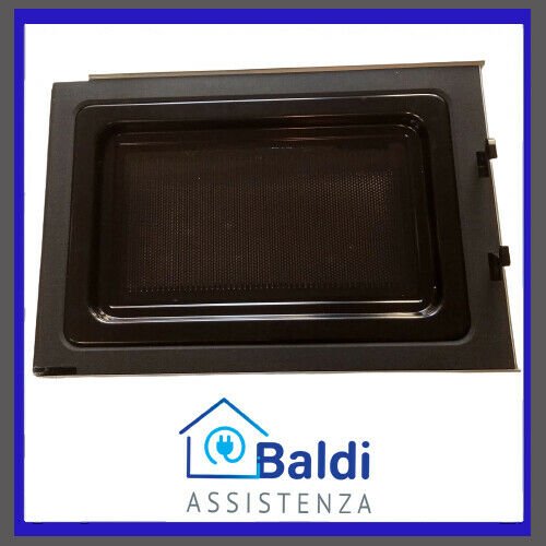 RICAMBIO ORIGINALE PORTA COMPLETA PER FORNO MICROONDE DE LONGHI MW20GP