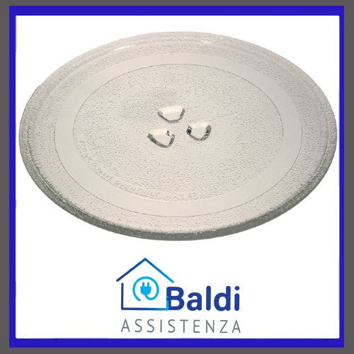 RICAMBIO PIATTO GIREVOLE 24,5 CM PER FORNO MICROONDE DE LONGHI MW495 MW480 MW485