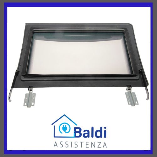 RICAMBIO PORTA CON CERNIERE PER FORNO FORNETTO ELETTRICO DE LONGHI EO3260 EO32602