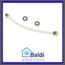 RICAMBIO TUBO CON BOCCOLE L125 + ORING PER MACCHINA CAFFE' DE LONGHI EC850 EC860