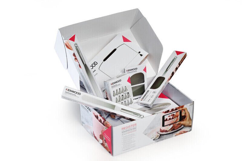 SET PER DECORAZIONE TORTE 7 PEZZI KENWOOD KWSD100